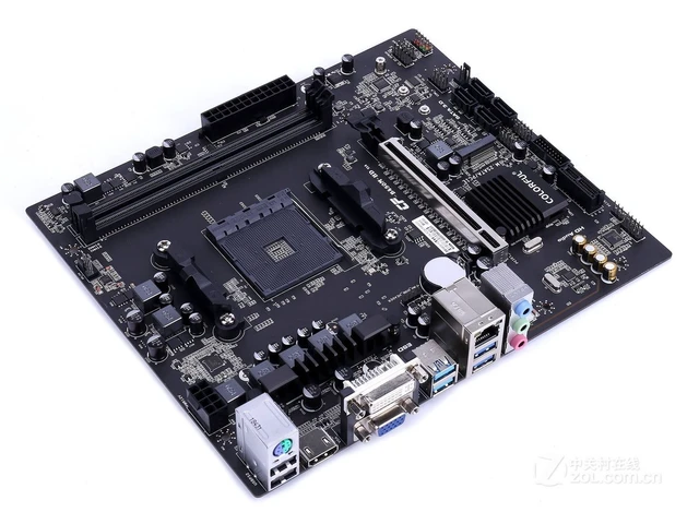 Alt view image 4 of 7 - B450M-HD V14 Micro-ATX AMD B450 DDR4 32G PCI-E 3.0 AM4 Motherboard New