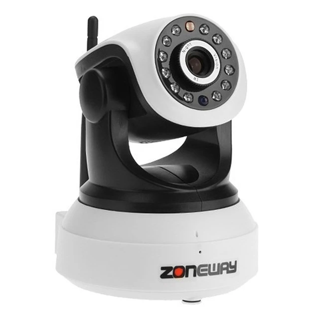 Alt view image 3 of 7 - ZONEWAY ZW-NC638MW-P 720P HD IP WiFI Camera with PNP, TF Card Slot 2-Way Audio-