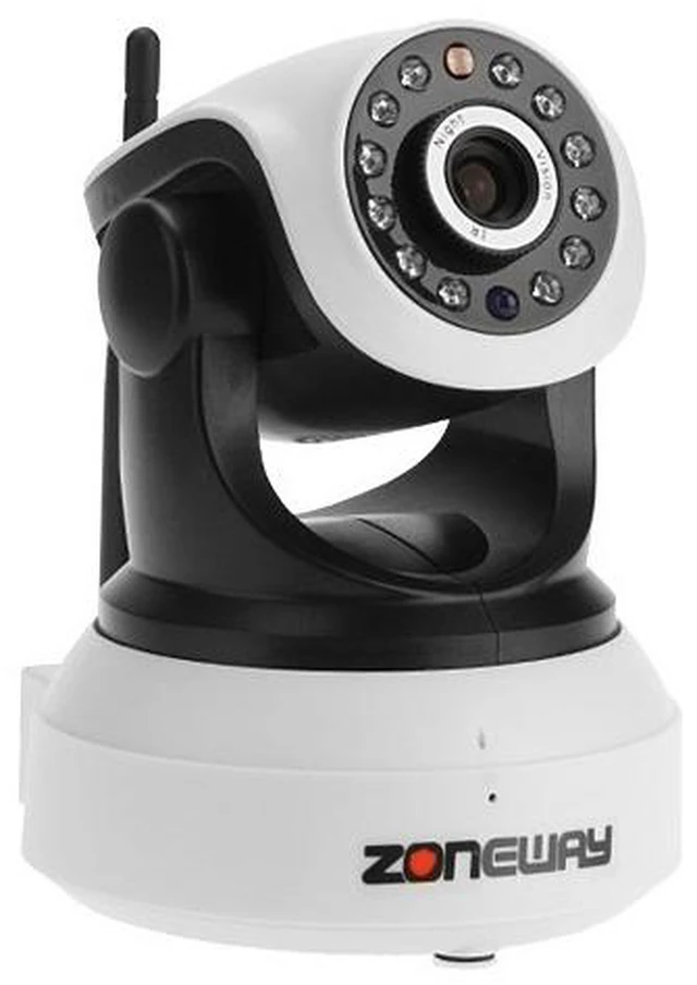 Main image of ZONEWAY ZW-NC638MW-P 720P HD IP WiFI Camera with PNP, TF Card Slot 2-Way Audio