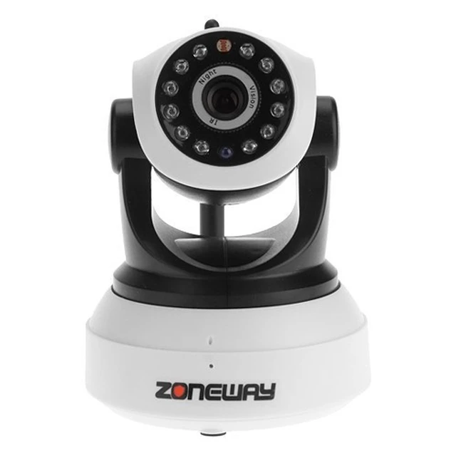 Alt view image 2 of 7 - ZONEWAY ZW-NC638MW-P 720P HD IP WiFI Camera with PNP, TF Card Slot 2-Way Audio