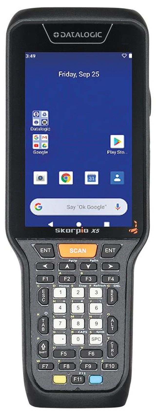 Alt view image 2 of 7 - Skorpio X5 Handheld Terminal 38 Key Functional 2D Imager PN:943500082