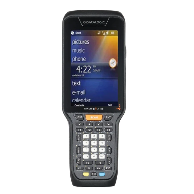 Alt view image 3 of 7 - Skorpio X5 38-Key 4.3 Handheld Terminal 2D Wireless
