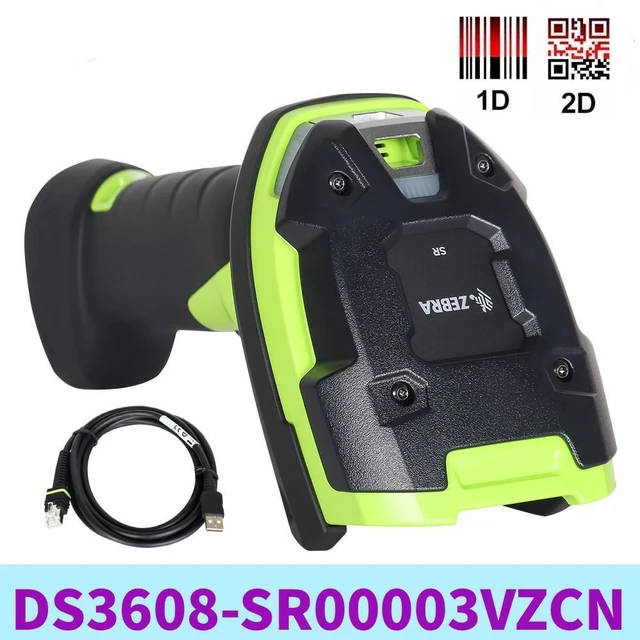 Main image of DS3608-SR00003VZCN Handheld Ultra Rugged 2D with USB Cable