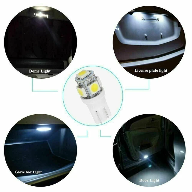 Main image of USA 6500K LED Interior Lights Bulbs Kit Car Trunk Dome License Plate Lamps 42pcs