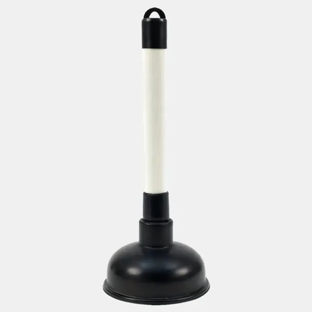 Alt view image 5 of 6 - Idealforce 4 Inch Heavy Duty Sink & Drain Plunger, Small Unclogger with 9 Inch Plastic Handle Black Cup, Strong Suction Clog Remover for Kitchen, Bathroom and Shower Drains