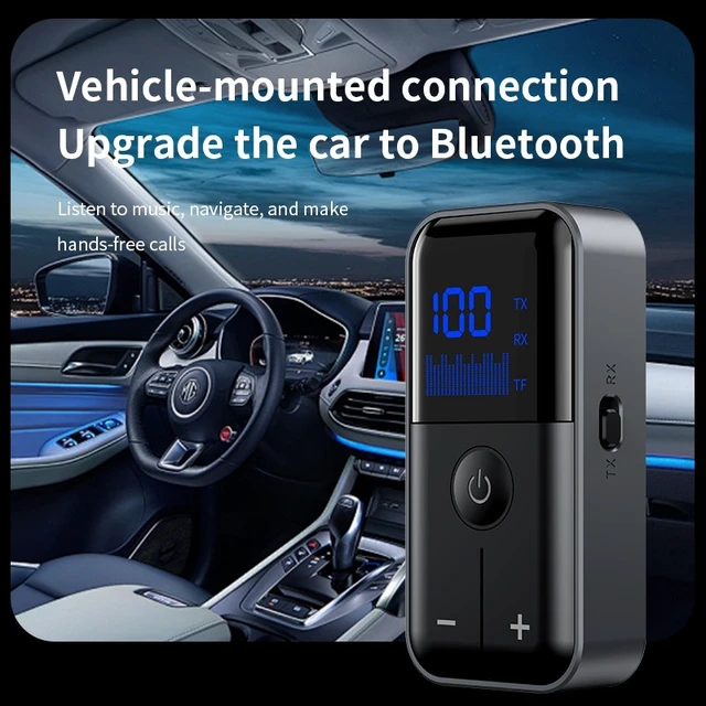 Alt view image 5 of 6 - Idealforce 2-in-1 Wireless Bluetooth 5.4 Transmitter Receiver Audio Adapter, 3.5mm AUX Jack Wireless Audio Converter for TV, Speaker, Headphone and Home Stereo System