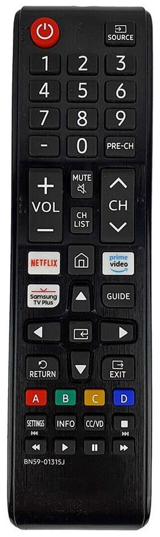 Main image of Idealforce BN59-01315J Replacement Smart TV Remote Control, Universal TV Remote Controller, Compatible with All Samsung Smart TVs, Easy Setup No Programming Required for Home Entertainment