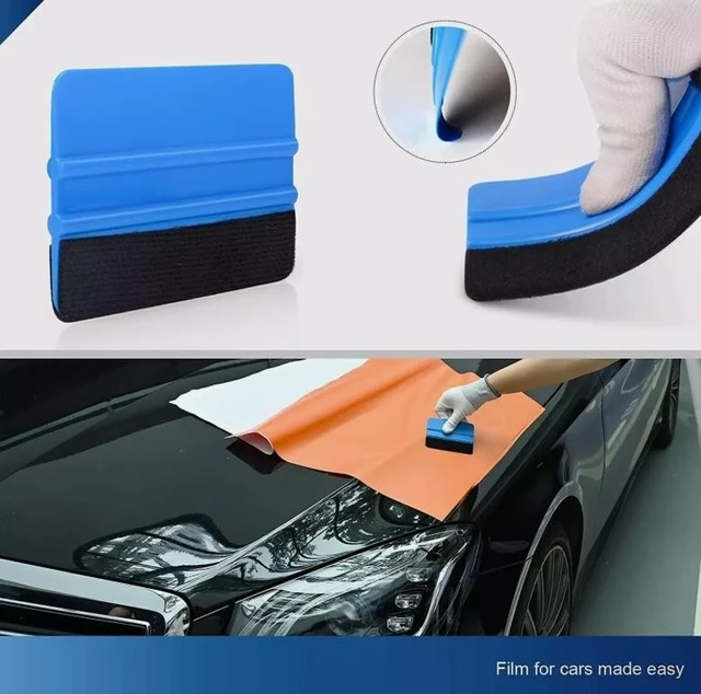 Alt view image 2 of 7 - Idealforce 11Pcs Compact Car Window Tinting Tools Kit, Bubble-Free Vinyl Wrap Application Film Tool Set, Includes Soft Sturdy Squeegee, Automotive Window Film Repair & Maintenance Tools