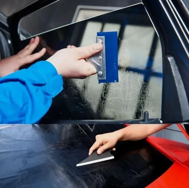 Alt view image 5 of 7 - Idealforce 11Pcs Compact Car Window Tinting Tools Kit, Bubble-Free Vinyl Wrap Application Film Tool Set, Includes Soft Sturdy Squeegee, Automotive Window Film Repair & Maintenance Tools