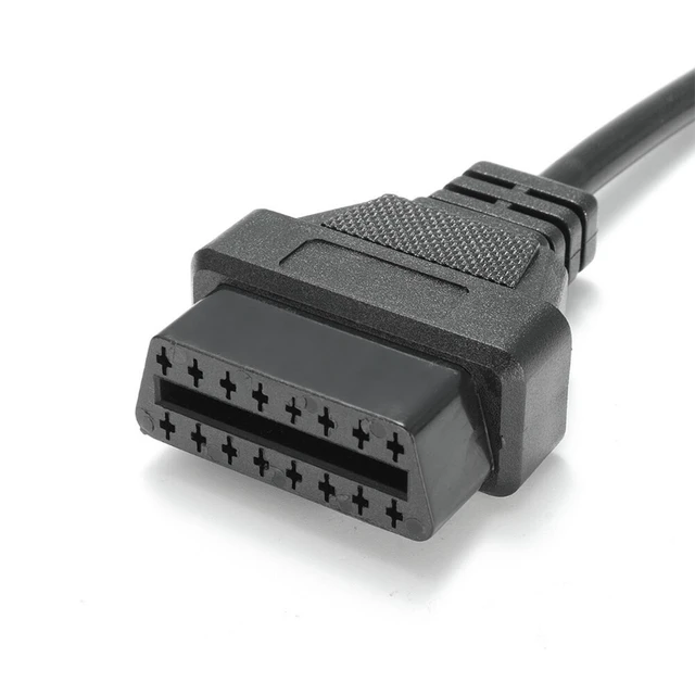 Alt view image 6 of 7 - Idealforce GM 12 Pin OBD1 to 16 Pin OBD2 Converter Adapter Cable, Professional Diagnostic Scanner Connector Cable for GM Vehicles OBD Diagnostic Scan Tool