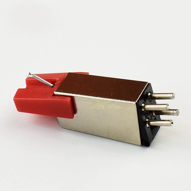 Alt view image 3 of 5 - Idealforce 2 Pcs Vinyl Turntable Cartridge with Needle Stylus, Replacement Phono Cartridge Needle Kit for Vintage LP Record Player, Turntable Accessories for Vinyl Record Listening