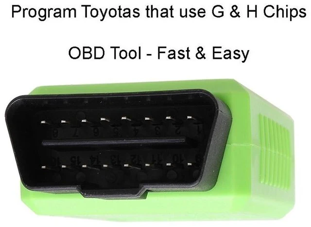 Alt view image 3 of 7 - Idealforce OBD Remote Car Key Programmer, DIY Programming Device Tool for Toyota G and H Chip Vehicles, Portable OBD Programming Equipment for Toyota Vehicle Chip Key Remote Matching
