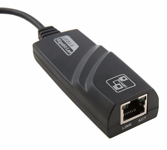 Alt view image 3 of 7 - Idealforce USB 3.0 Type A to 1000Mbps Gigabit Ethernet Adapter, RJ45 LAN Network Card Converter, High Speed USB to Ethernet LAN Adapter, Portable Wired Network Connector for Desktop PC, Laptop and Mac