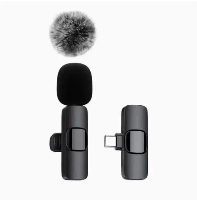 Main image of Idealforce 1 Mic Wireless Lavalier Microphone, Plug and Play Mini Lapel Mic for Video Recording, Live Streaming and Interview for iPhone, iPad, iPhone 15+ and Android Devices with USB-C Port
