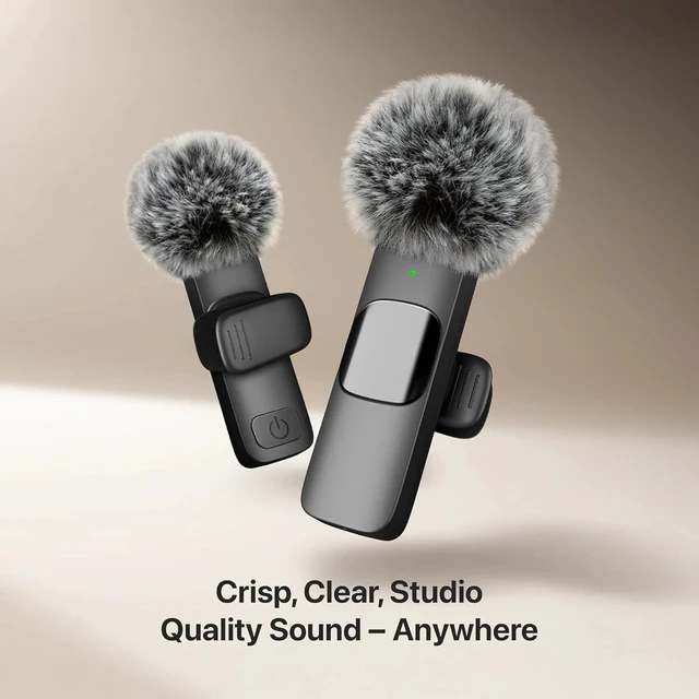 Alt view image 4 of 7 - Idealforce 1 Mic Wireless Lavalier Microphone, Plug and Play Mini Lapel Mic for Video Recording, Live Streaming and Interview for iPhone, iPad, iPhone 15+ and Android Devices with USB-C Port