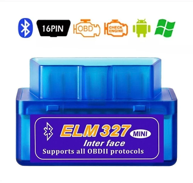 Main image of Idealforce Mini ELM327 V2.1 Bluetooth OBD2 OBDII Scanner, Car Fault Code Reader Adapter, Portable Auto Diagnostic Scan Tool for Vehicle Engine Trouble Code Checking