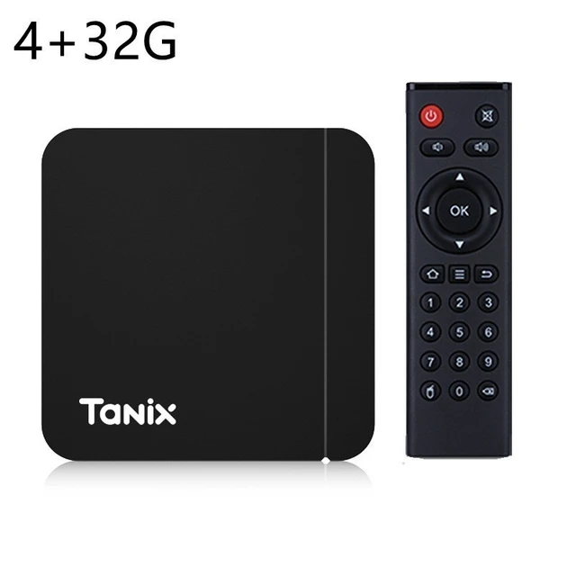 Main image of Idealforce Tanix W2 Smart Media TV Box, Android 11 OS, Amlogic S905W2 Processor, 4GB+64GB Storage, Dual Band 2.4G/5G WiFi, 4K Ultra HD Video Streaming Player