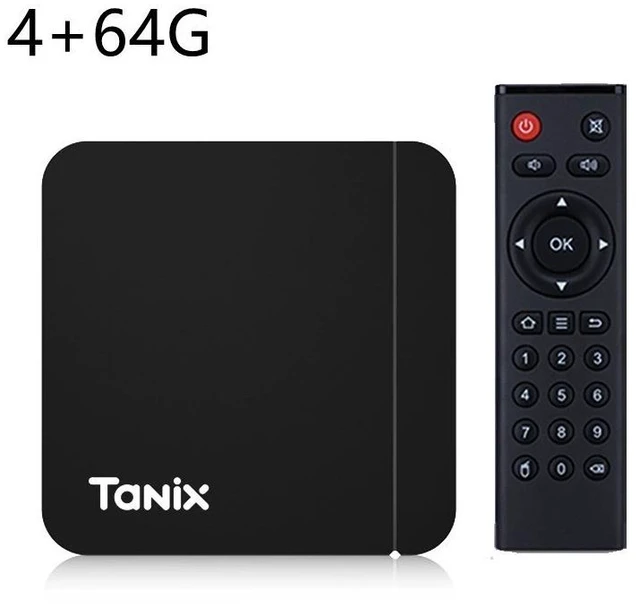 Main image of Idealforce 4K Tanix W2 TV Streaming Box, Android 11, Amlogic S905W2, 4GB 64GB Memory, 2.4GHz & 5GHz Dual WiFi, Ultra HD Smart Media Player for Television