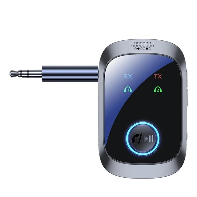 Alt view image 3 of 7 - Idealforce Bluetooth 5.4 2 in 1 Transmitter Receiver USB Wireless Audio Adapter RX TX Mode with 3.5mm AUX Jack for Car Home Speaker Audio Device