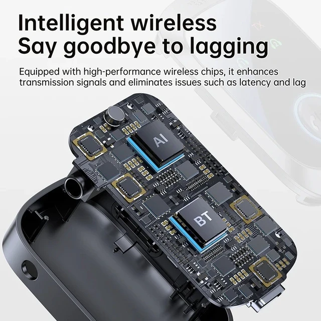 Alt view image 6 of 7 - Idealforce Bluetooth 5.4 2 in 1 Transmitter Receiver USB Wireless Audio Adapter RX TX Mode with 3.5mm AUX Jack for Car Home Speaker Audio Device