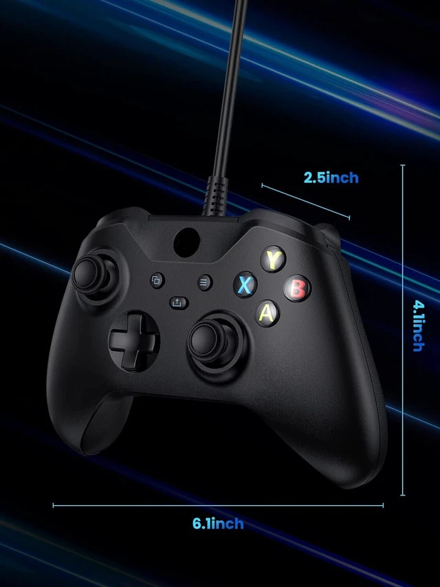 Alt view image 5 of 7 - Idealforce Wired USB-C Gaming Controller for iPad Pro Air Mini, 45W PD Passthrough Fast Charging, Low Latency Gamepad for Apple Arcade & Cloud Gaming