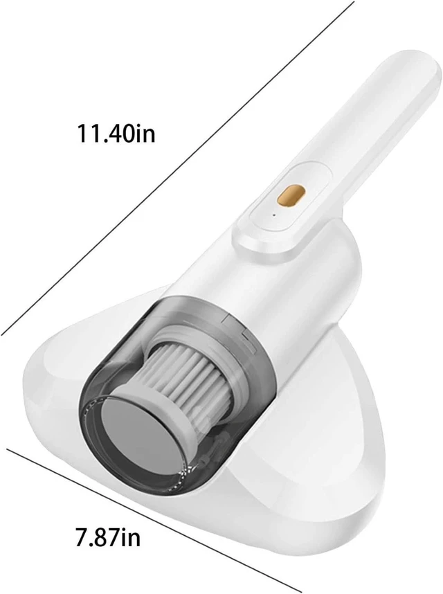 Alt view image 6 of 6 - Idealforce Handheld UV-C Bed Vacuum Cleaner, Dust Mite & Bacteria Remover, Allergen Eliminator for Mattress, Sofa and Home Fabric Surfaces