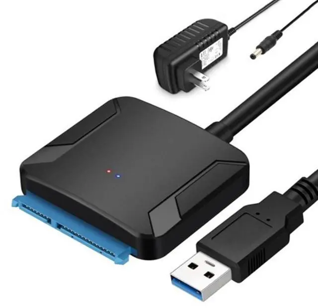Main image of Idealforce USB 3.0 to IDE & SATA External Hard Drive Reader 2.5" 3.5" HDD SSD & 12W Adapter,USB 3.0 hard drive adapter, SATA/IDE to USB adapter, external hard drive enclosure, HDD docking station, har