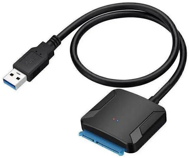 Alt view image 7 of 7 - Idealforce USB 3.0 to IDE & SATA External Hard Drive Reader 2.5" 3.5" HDD SSD & 12W Adapter,USB 3.0 hard drive adapter, SATA/IDE to USB adapter, external hard drive enclosure, HDD docking station, har