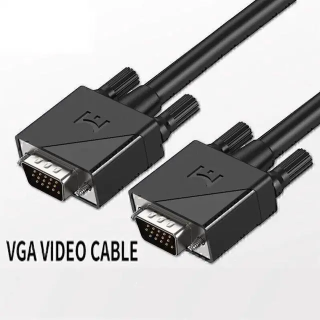 Main image of Idealforce VGA Cable 15 Pin Male to Male Monitor Wire Cord 3M/10FT | High Speed HD15 Video Graphics Array Extension Cable for PC Desktop Laptop to Monitor Projector Screen TV