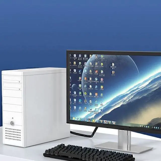 Alt view image 2 of 5 - Idealforce VGA Cable 15 Pin Male to Male Monitor Wire Cord 3M/10FT | High Speed HD15 Video Graphics Array Extension Cable for PC Desktop Laptop to Monitor Projector Screen TV