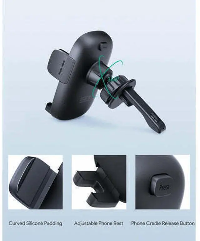 Alt view image 4 of 7 - Universal Car Mount Air Vent Holder Stand For Cell Phone Samsung iPhone GPS