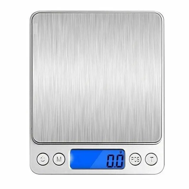 Alt view image 3 of 7 - Digital Scale 2000g x 0.1g Jewelry Gold Silver Coin Gram Pocket Size Herb Grain