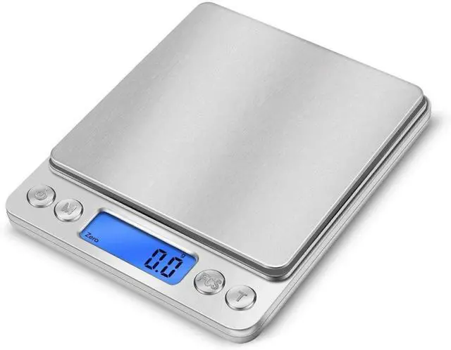 Alt view image 5 of 7 - Digital Scale 2000g x 0.1g Jewelry Gold Silver Coin Gram Pocket Size Herb Grain