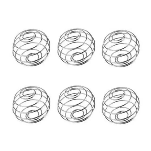 Alt view image 6 of 7 - Idealforce 6 Pack Stainless Steel Shaker Balls Wire Whisk Mixing Balls for Protein Shake Milkshake Drink Bottle Blending