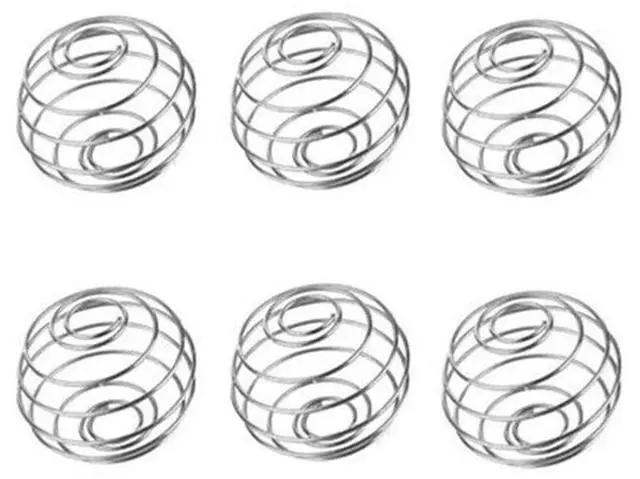 Alt view image 2 of 7 - Idealforce 6 Pack Stainless Steel Shaker Balls Wire Whisk Mixing Balls for Protein Shake Milkshake Drink Bottle Blending