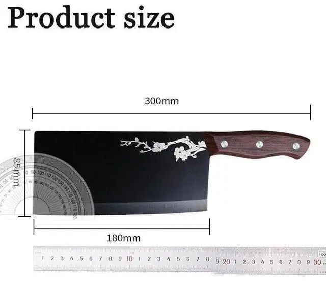 Alt view image 5 of 7 - Idealforce 3Piece Stainless Steel Kitchen Knife Set, Includes Chef Knife, Paring Knife & Fruit Knife, UltraSharp Blades, Ergonomic Handle for Home Kitchen Meal Prep
