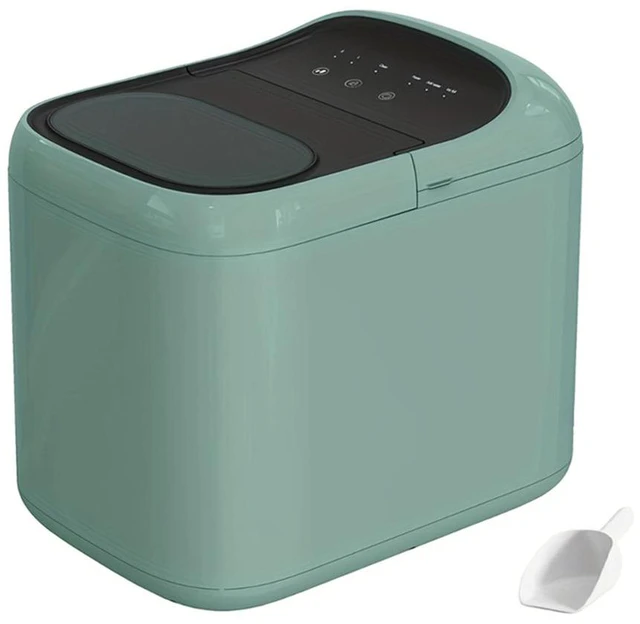 Main image of Idealforce 1-Pack Countertop Ice Maker produces 33 lbs of bullet/crushed ice in 24 hours, includes ice basket & scoop. Ideal for homes, offices, bars, and RVs. portable ice maker Green