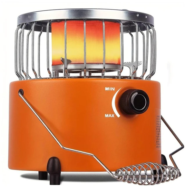 Main image of Idealforce Propane Heater, Outdoor 2 in 1 Propane Heater & Stove Pro, Camping Gas Stove Camp Heater(9,000 BTU)