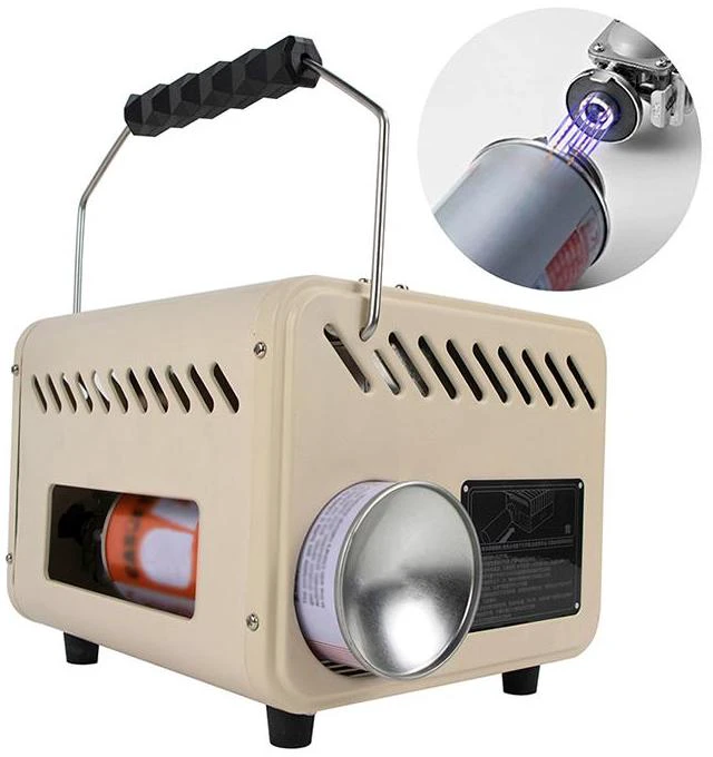 Alt view image 7 of 7 - Idealforce 3 in 1 Portable Heater and Stove, 5200BTU Camping tent heater, Outdoor Camping Gas Stove with Shelf for Storage,Adjustable Temperature Camping Heaters for Tent, Fishing, Hiking, Trekking