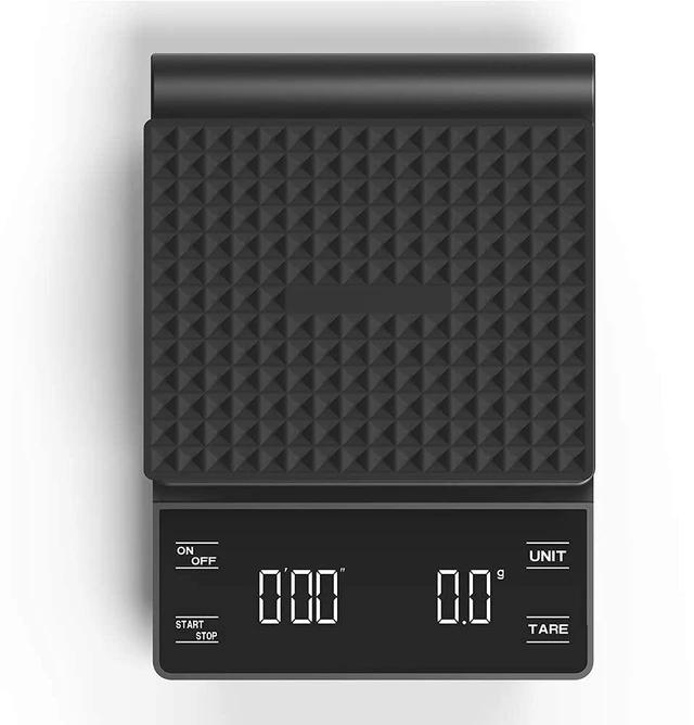 Main image of Idealforce Pour Over Coffee Scale with Timer, Multi-Functional Kitchen Food Scale with Gram & Ounce Units for Slow Drip and French Press Coffee
