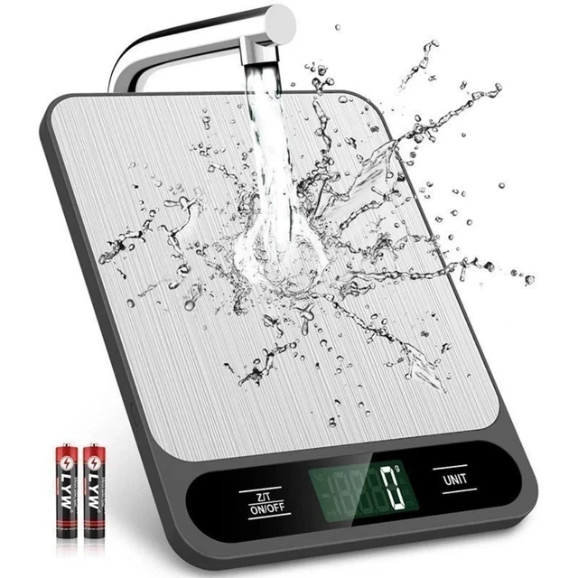Alt view image 5 of 7 - Idealforce Digital Shipping Postal Scale, 10kg/22lb High Precision 0.1oz/1g Graduation, LCD Backlit Display, AC Adapter & Battery Powered, MultiPurpose Scale for Mailing Small Business, Kitchen