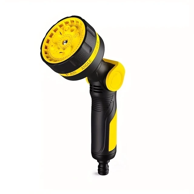 Alt view image 5 of 7 - Idealforce Garden Hose Spray Gun Nozzle, 10 Adjustable Watering Patterns Water Sprayer for Outdoor Lawn Watering, Car Wash, Cleaning, Pet Showering