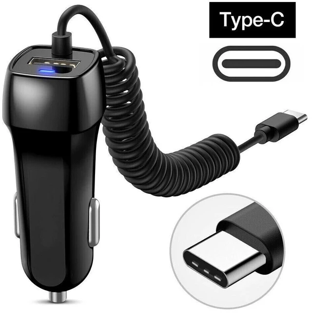 Main image of Idealforce Fast Car Charger Adapter, Rapid Type C & Micro USB Car Charging for iPhone 14 13 12 11 Pro Max X XS XR 8 7 6 5 Mini, for Android Samsung Cell Phone