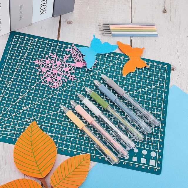 Alt view image 5 of 7 - Idealforce 6Pcs Art Cutting Knife Pen, Paper Cutter & Carving Tool Kit, Precision Craft Tools for DIY Handmade Artwork