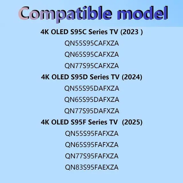 Alt view image 2 of 5 - 2.5m /8.2ft BN39-02903A One Connect Cable Compatible with Samsung S95C S95D S95F Series OLED 4K TV (2023 S95CAF, 2024 S95DAF, 2025 S95FAF)