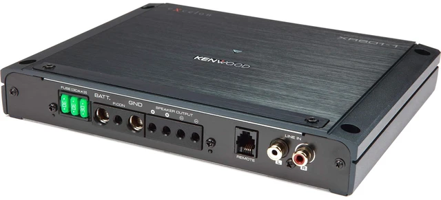 Alt view image 2 of 5 - Kenwood XR601-1 eXcelon 600-Watt Monoblock Subwoofer Amplifier