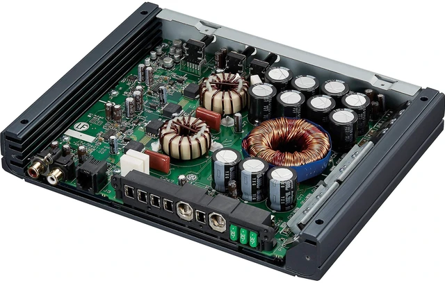 Alt view image 3 of 5 - Kenwood XR601-1 eXcelon 600-Watt Monoblock Subwoofer Amplifier