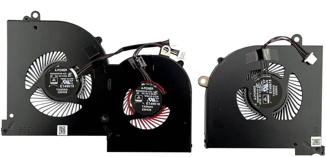 Main image of BestParts New Genuine CPU+GPU Cooling Fan Replacement for MSI GS65 Stealth Thin, P/N: MS-16Q2 MS-16Q3, 16Q2-CPU 16Q2-G-CCW (Note: Only fits ''Thin'' Series)