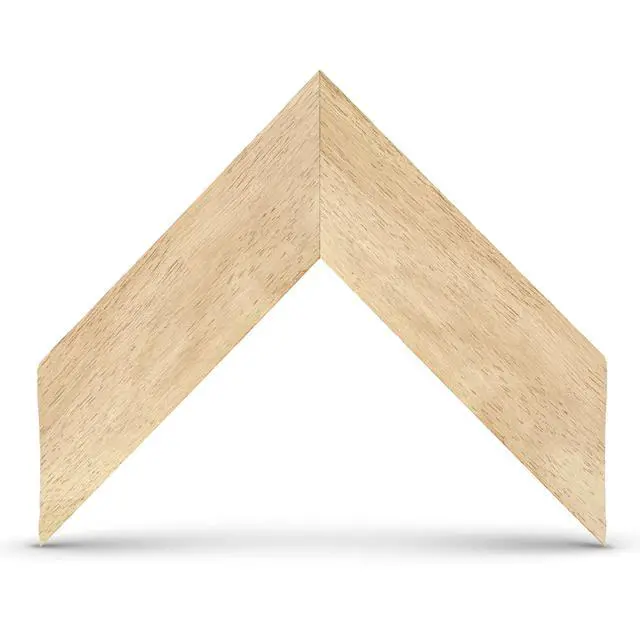 Alt view image 3 of 5 - Museum Maple 65" Slim Deco TV Frame - Compatible ONLY with Samsung The Frame TV and Pro TVs (Fits 2021-2026, LS03A, LS03B,LS03C,LS03D,LS03FA,LS03FW)