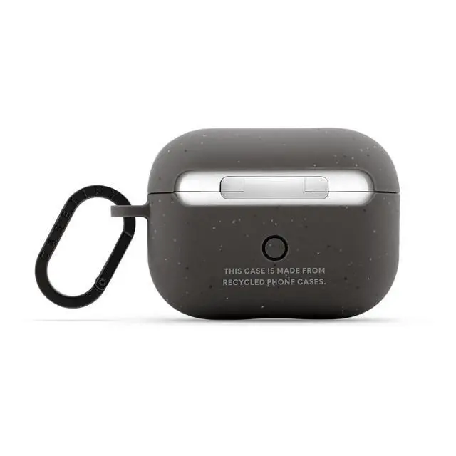 Alt view image 2 of 4 - CASETiFY Bounce Airpods Pro (1st/2nd Gen) Case with Ring - You are Exactly - Matte Charcoal